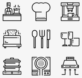 Cooking And Kitchen Equipment - Mobile Apps Free Icon