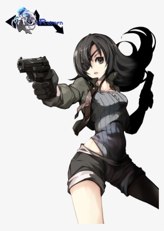 Original Gunner Girl Render By Heireborn - Anime Gunner Girl