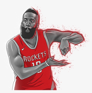 James Harden Detail - Illustration
