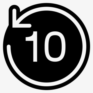 Replay 10 Filled Icon - Memories Icon Png
