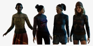 Ugly Sweater Ladies 4k Render - Girl