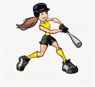 Softball Player Clipart