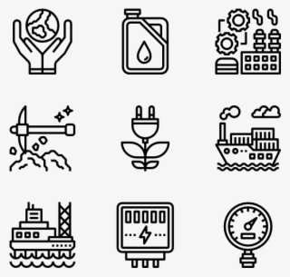 Heavy And Power Industry - Iconos De Arquitectura Png