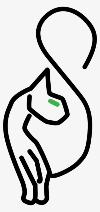 This Free Clipart Png Design Of Stylized Kitty Cat