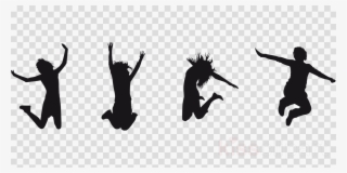 Download Png Of People Jumping With Joy Clipart Clip