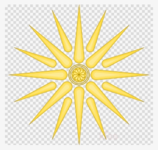 Vergina Sun Png Clipart Vergina Sun Veria - Broken Glass Bullet Png