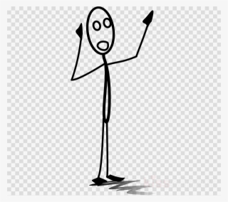 Stickman Png Clipart Clip Art - Stick Man Png