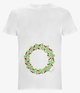 Holly Wreath - T-shirt