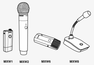 The Mxw1, Mxw6, And Mxw8 Microphones Include A Headphone - Computer Hardware