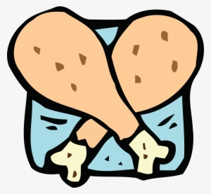 Free Clipart Of Chicken Drumsticks - Protein Clipart Png