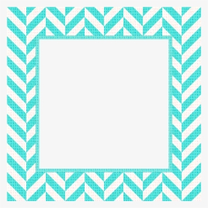 Blue Chevron Border Png Transparent Blue Chevron Border - Chevron Frame Clipart