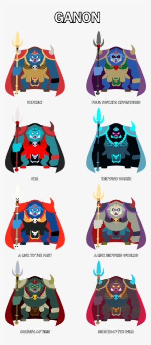 Ultimatei Made Some Color Palettes For Ganon, My Most-wanted - Pig Ganon Smash Mod