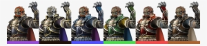 Ganondorf Palette - Ganondorf Smash 4 Skins