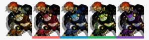 Ganondorf Palette - Ganondorf Melee Skins