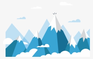 Mount Everest Euclidean Vector Mountain - Ice Mountain Vector Png
