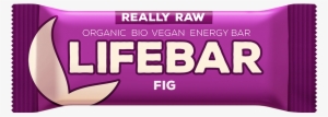 Raw Organic Fig Lifebar - Lifefood Organic Fig Lifebar 15 X 47g