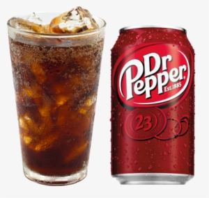 Dr Pepper Glass Can - Glass Of Dr Pepper