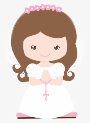 Niño En Su Primera Comunion Png - Niña Primera Comunion