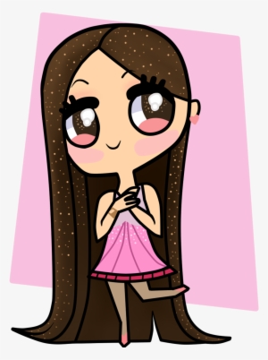 Brunette Drawing Brown Hair - Brunette Chibi