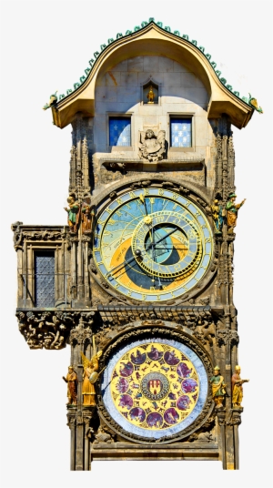 Clock,old Town Hall,astronomical,moon Phases, - Prague Astronomical Clock