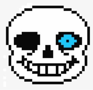 Sans Blue Eye - Sans Pixel Art