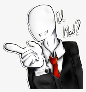 Photo - Cartoon Slenderman Png
