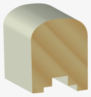 Rebated Bread Loaf Handrail - Wood