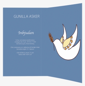 Primera Comunión Leyenda Texto - Bluebird