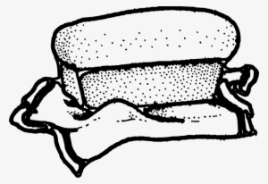 Image Transparent Library Clip Art At Clker Com Vector - Bread Clipart Black And White Transparent
