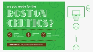 Tickets » Celtics - Graphic Design