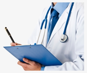 Doctor With Notepad Png Image - Health Care Doctor Png