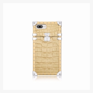 Louis Vuitton's Golden Crocodile Iphone 7 Plus - Handbag