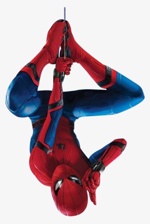 Spider Man Homecoming By - Spiderman Hanging Upside Down