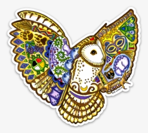 Barn Owl Vinyl Sticker - Sticker