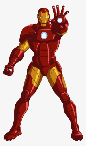 Iron Spiderman Clipart Spiderman Png - Marvel Avengers Assemble Iron Man Full Body