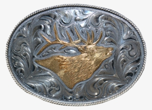 The Los Alamos Trophy Buckle - Gold