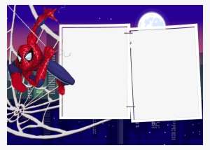 Marcos Spiderman Png - Molduras Homem Aranha Png