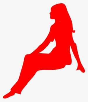 Free Download Silhouette Of Someone Sitting Clipart