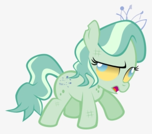 Magerblutooth, Diamond Tiara, Safe, Simple Background, - Mlp Insanity Diamond Tiara