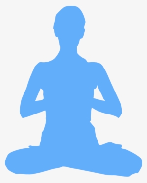 Chinese Meditation Cliparts - Black Yoga Icon