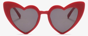 Heart Glasses For Free Download On Mbtskoudsalg Png - Red Sunglasses Cat Eye