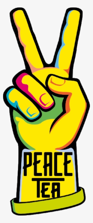 Peace Logo Finger Love Pictures Png Peace Png Logo - Peace Tea Sweet Lemon Tea - 23 Fl Oz Can