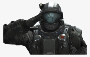 Mcnair Salute - Halo 3: Odst