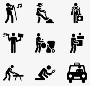 Professions Pictograms - Phillip Island