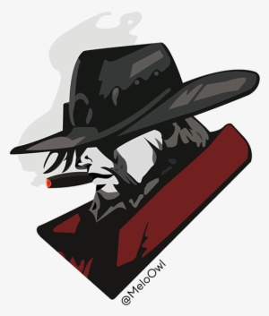 Mccree's Spray T-shirt Vectorized And On Sale - Overwatch Heroes Graffiti