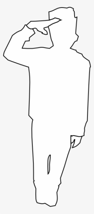 Free Vector Kid Doing Salute Clip Art - Salute Art