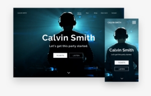 Music Website With Jimdo - Music