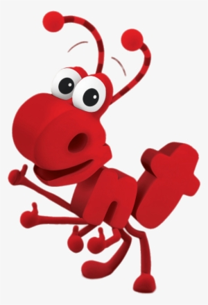 Word World Ant Thumbs Up Png - Red Ant Word World