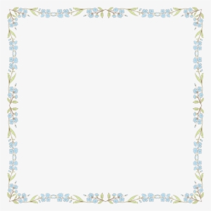 Medium Image - Small Flowers Frame Png
