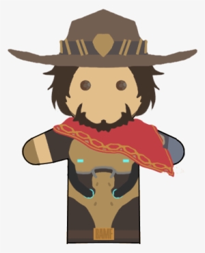 Overwatch Finger Puppets - Illustration